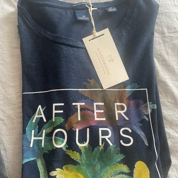 Scotch & Soda After Hours Graphic T-shirt - Picture 4 of 5